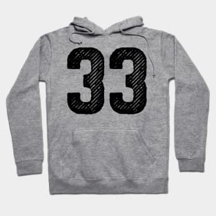 Rough Number 33 Hoodie